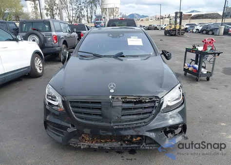 2018 Mercedes-Benz S 560 z USA, uszkodzony, nr VIN WDDUG8DB1JA400383